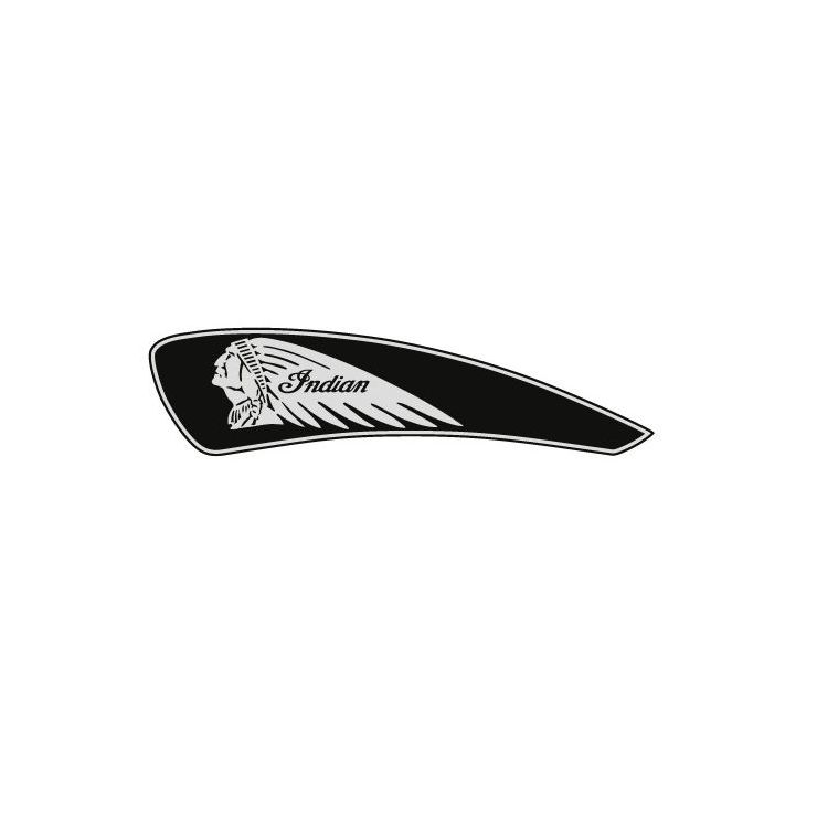 Indian Scout ''Warbonnet'' Tank Decal